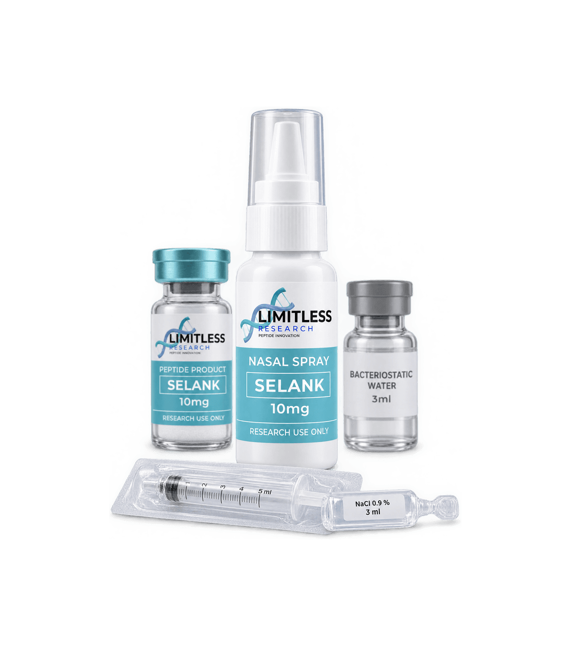 Spray Kit complet Selank 10 mg + spray
